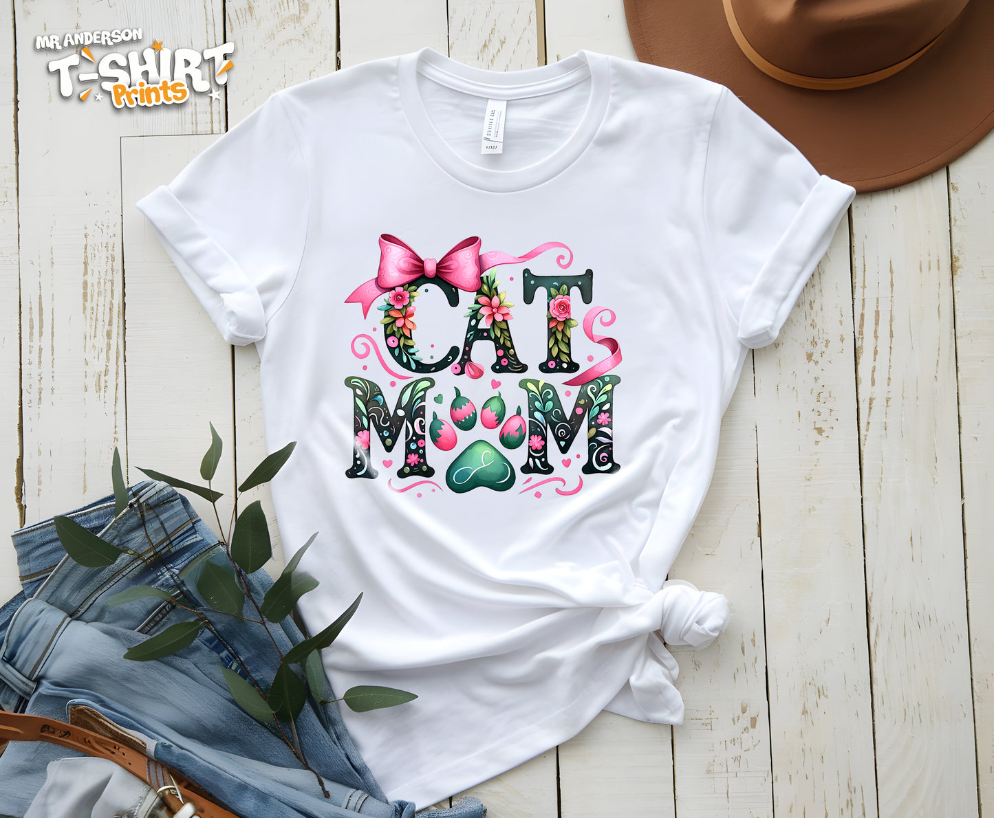Cat Mom Tees