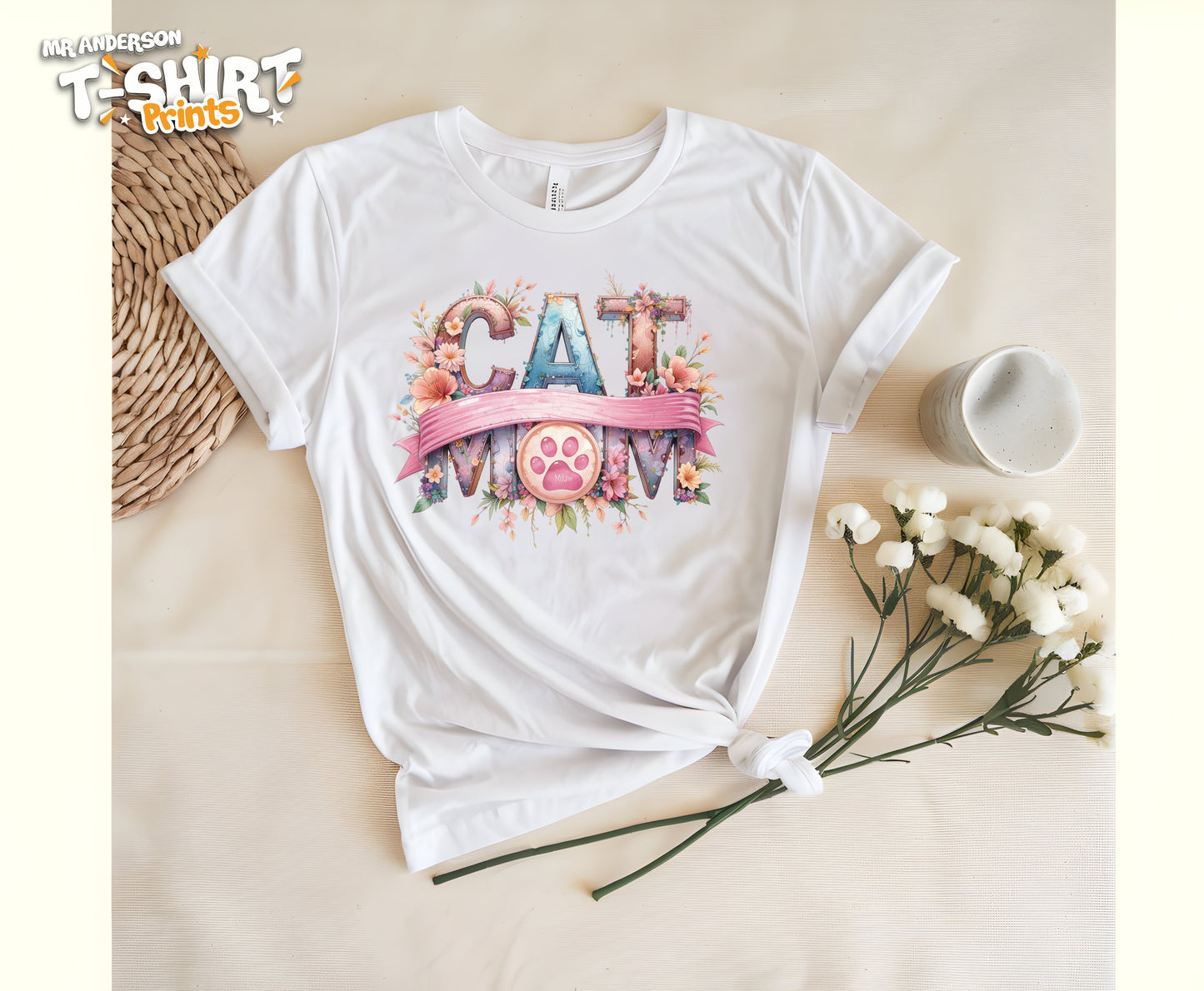 Cat Mom Tees