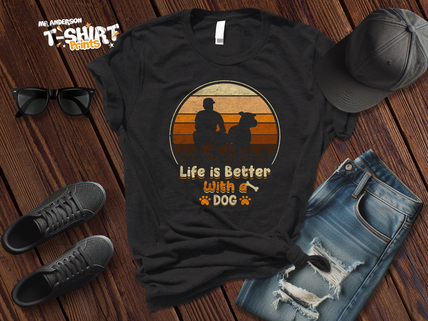 Life Is Better With A Dog Tees