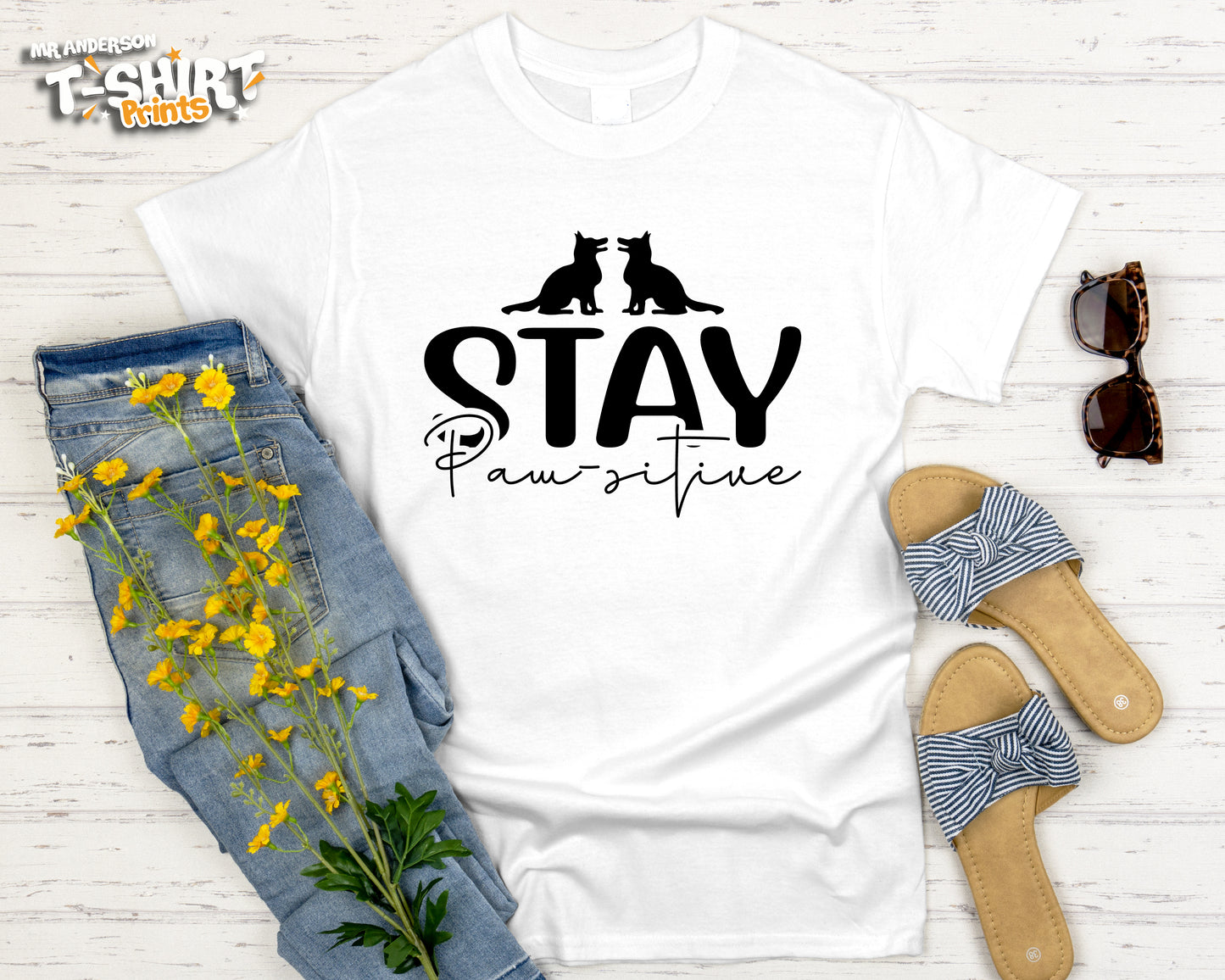 Stay Positive Tees